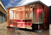 Exklusives Saunahaus Cube Luxury Garden mit Dusche Wien