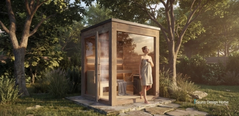 Sauna im Garten Sauna im Garten