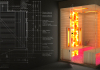 Individuelle Kombi Sauna 3D Planung Linz