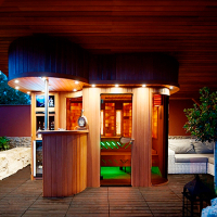 Design Sauna für Außen nach Maß Wien