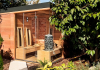 Exklusive Sauna Gestaltung, Sauna im Garten