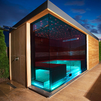 Finnische Design Garten Sauna Salzburg