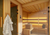 Sauna und Dusche