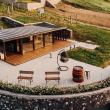Wellness Saunahaus mit Garten