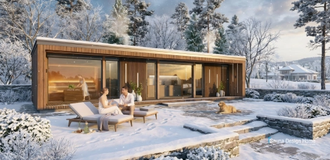 Individuel Außen Saunahause