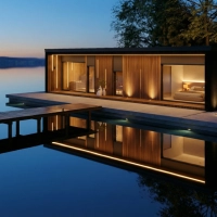 Wellness Ruhehaus mit Sauna