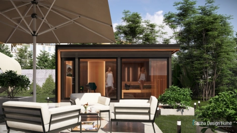 Individuelles Saunawellnesshaus Individuelles Saunawellnesshaus