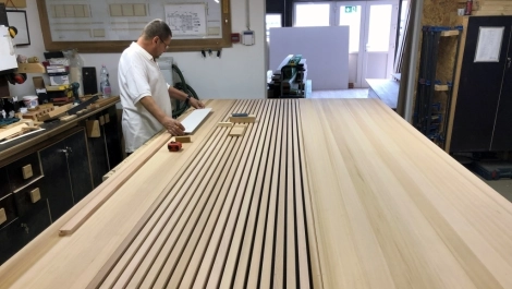 Design Trennwand aus Holz Design Trennwand aus Holz