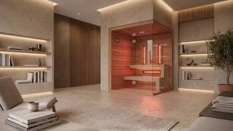 Exklusive Infrarotkabine MySauna für Zuhause Exklusive Infrarotkabine MySauna für Zuhause