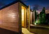 Hochwertige Sauna im Garten, Premiumsauna, Finnische Dampf Sauna - modernes Cube-Sauna Haus Wien Hochwertige Sauna im Garten, Premiumsauna, Finnische Dampf Sauna - modernes Cube-Sauna Haus Wien