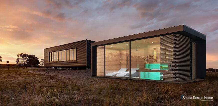 Luxus Jagdhäuser und Luxus Saunahaus