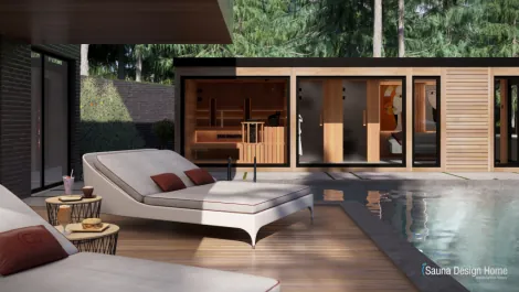 Einzigartiges Wellness-Haus mit Pool und Jacuzzi Einzigartiges Wellness-Haus mit Pool und Jacuzzi