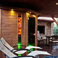 Wellness Außen Sauna Haus mit TÜV Wien Wellness Außen Sauna Haus mit TÜV Wien