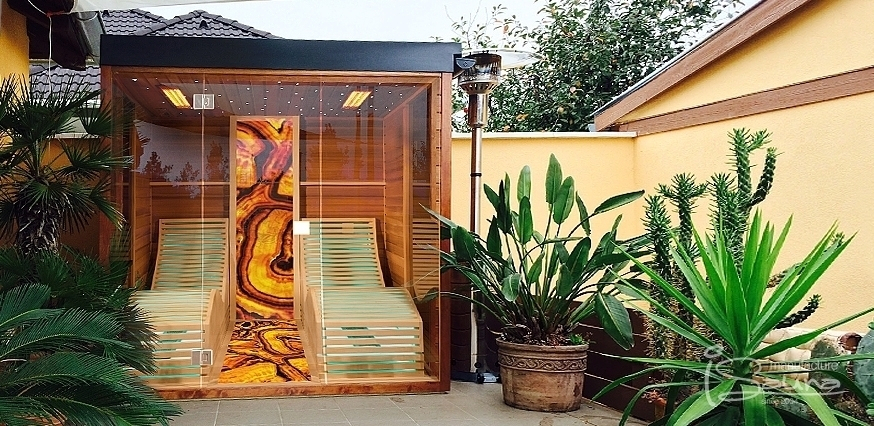 Exclusive sauna design