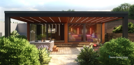 Kombisauna mit Infrarot Relax Panorama Garda in Klagenfurt