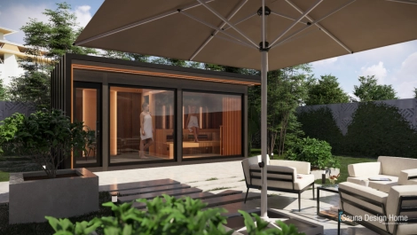 Maßgeschneiderte exklusive Sauna-Wellness aus Massivholz 