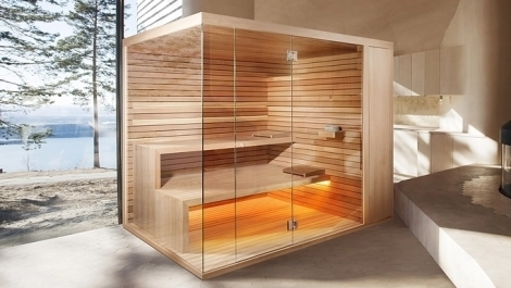 Biosauna mit Dampf Biosauna mit Dampf