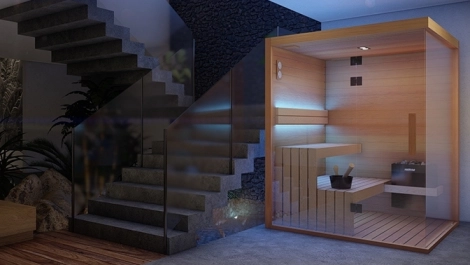 Exklusiver Sauna Design