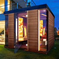 Luxus Design Außen Sauna Exclusive Garden Wien