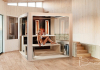 Premium Glas Sauna Bau Wien mit Infrarotstrahler