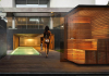 Sauna Bau nach eigenen Vorstellungen Wien, Moderne Außensauna für den Garten, Minimalstil